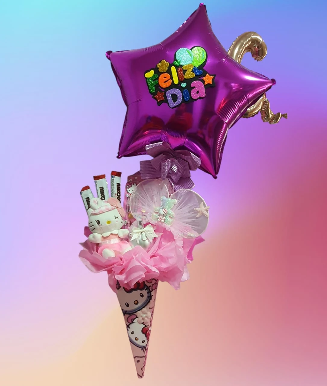 Bouquet Hello Kitty - Un detalle dulce y rápido para cualquier ocasión